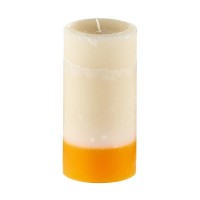 Ginger & Lime Pillar Candle – Recycled Wax